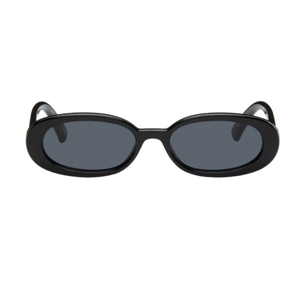 Le Specs Black Outta Love Sunglasses - Picture 1 of 3